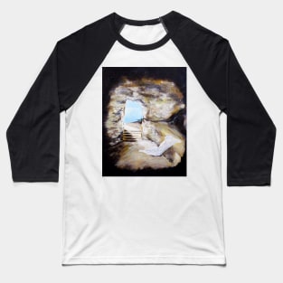 Empty Burial Tomb Baseball T-Shirt